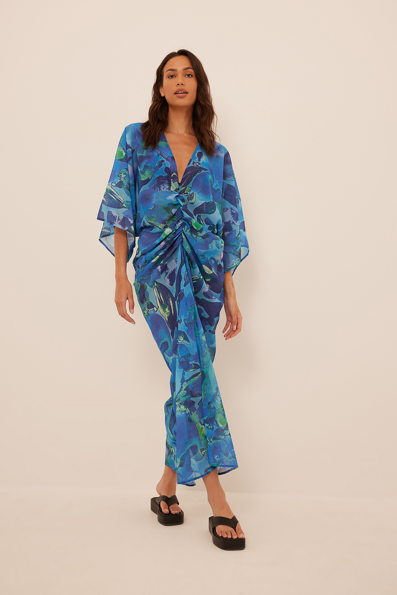 Chiffon caftan cheap