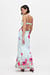 Satin Low Back Maxi Dress