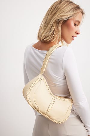 Butter Seam Detail Shoulder Bag
