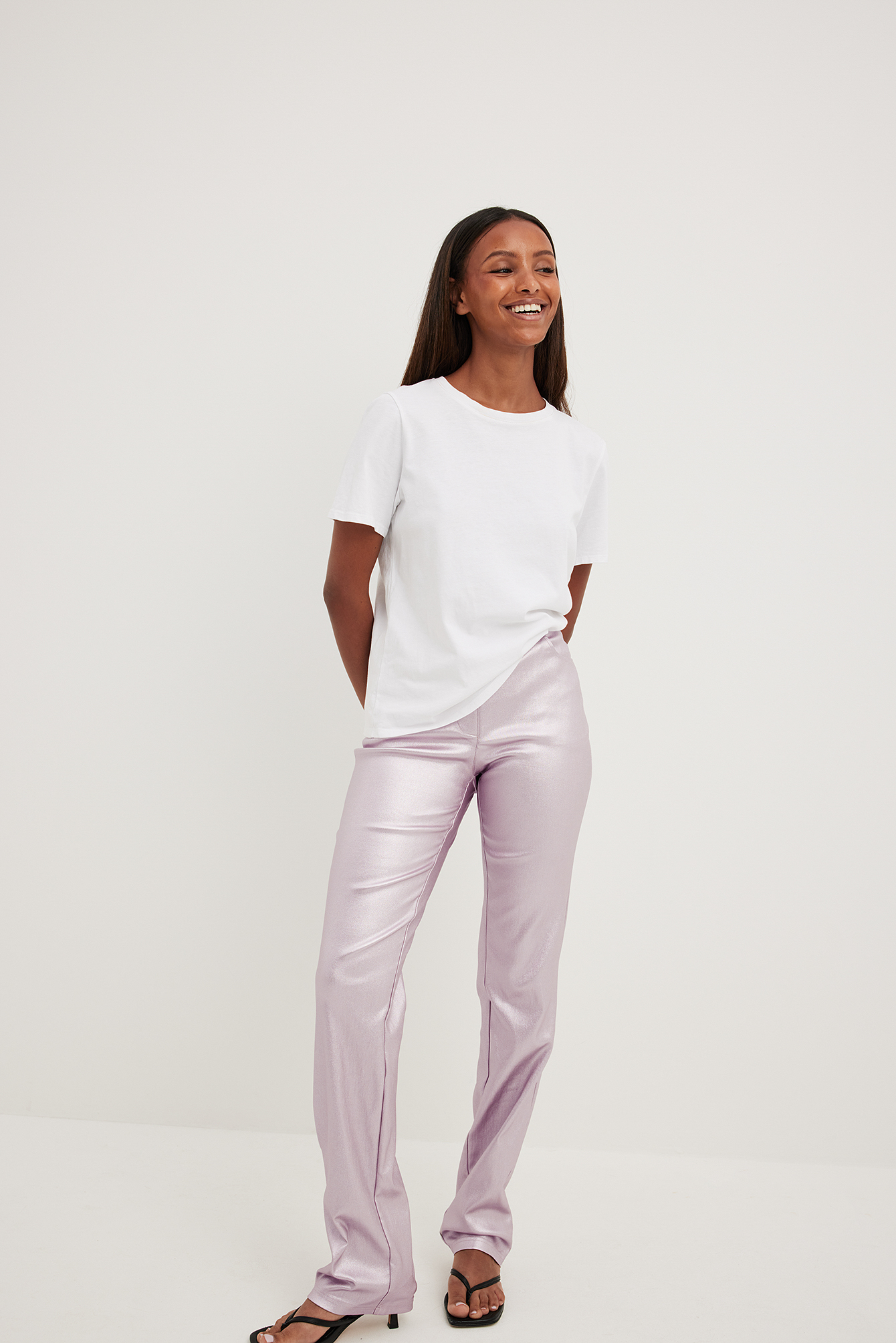 Peserico Pants in Pink | Lyst