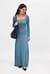 Soft Line Scoop Neck Maxi Dress