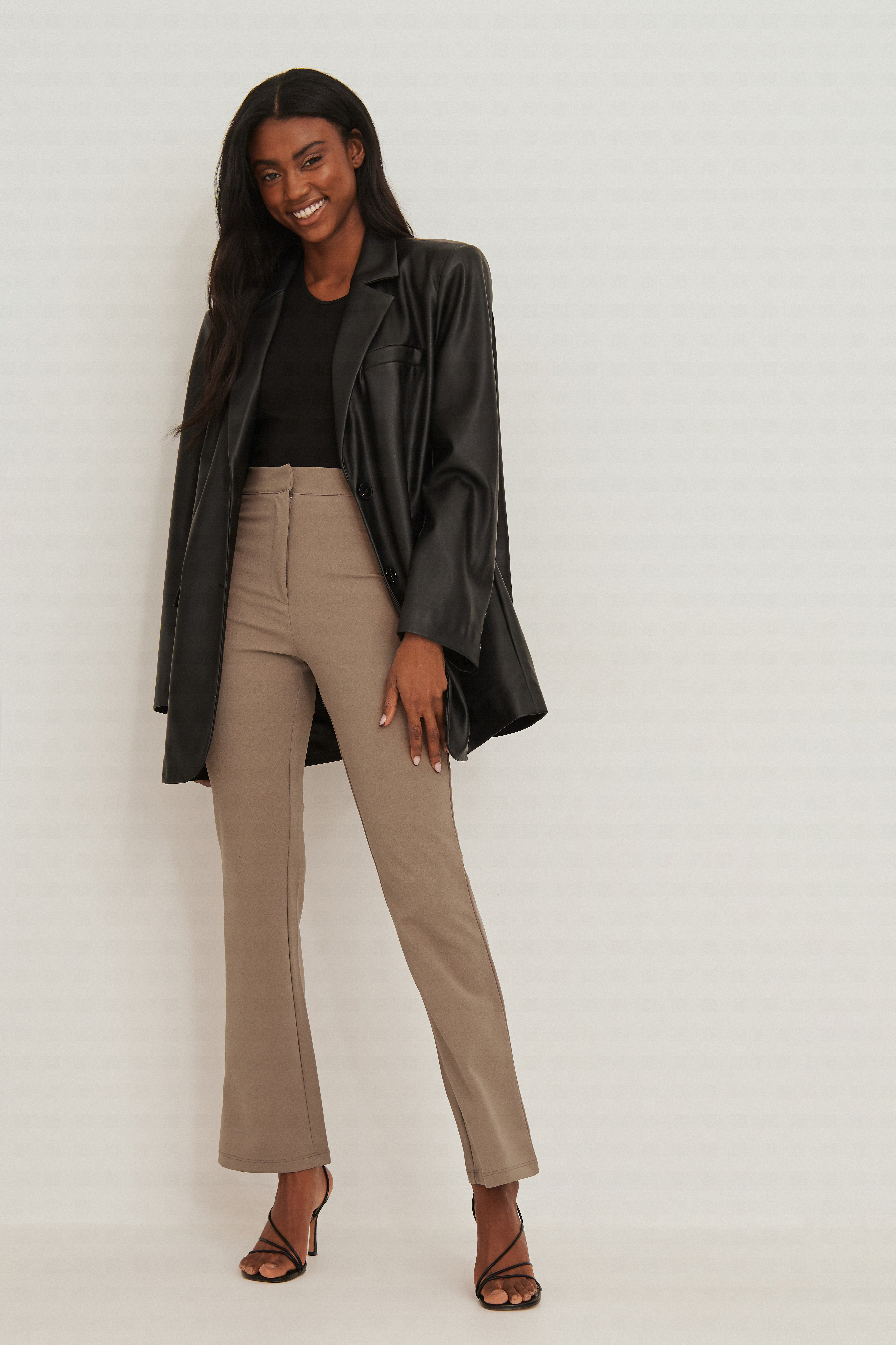 jersey pant suit