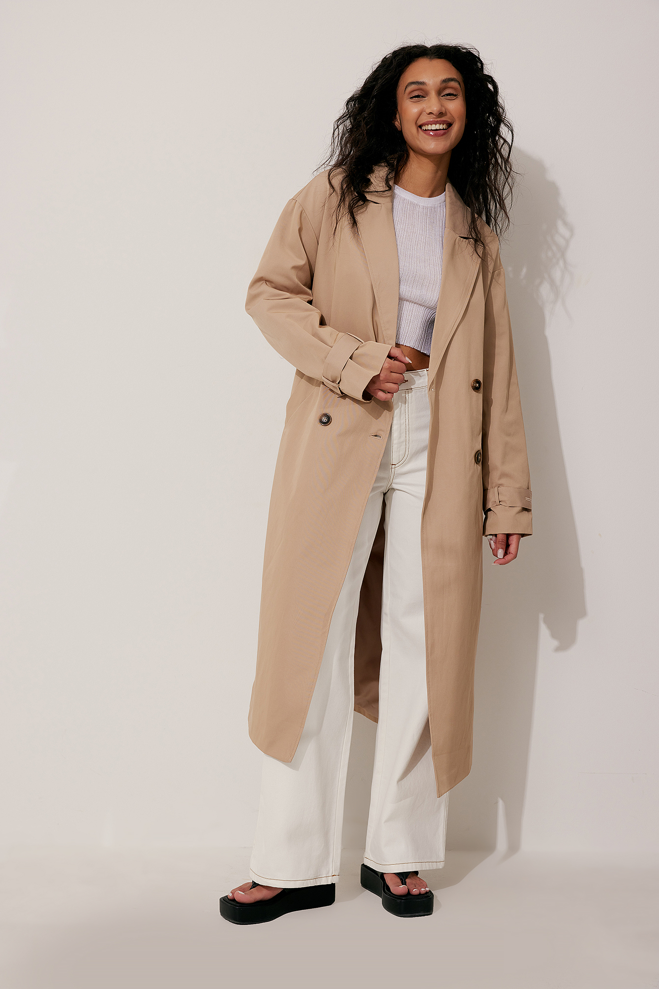 nakd trenchcoat beige