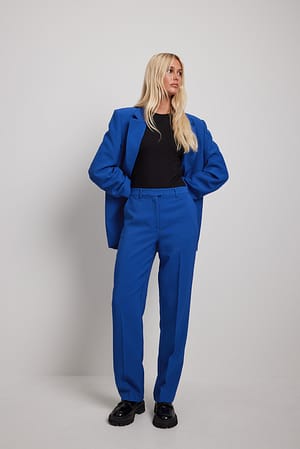 Straight Leg Suit Pants Outfit