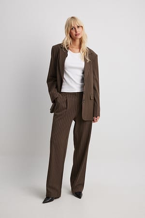 AMILIEe Women's 2 Pieces Pants Suit Jacket Formal Ladies Office
