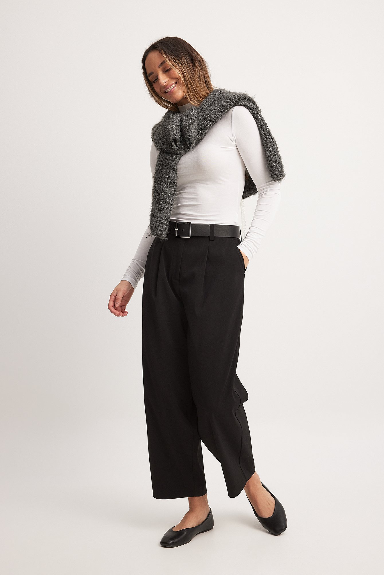 Black Trousers - Tapered Trousers - Office Chic Trousers - Lulus