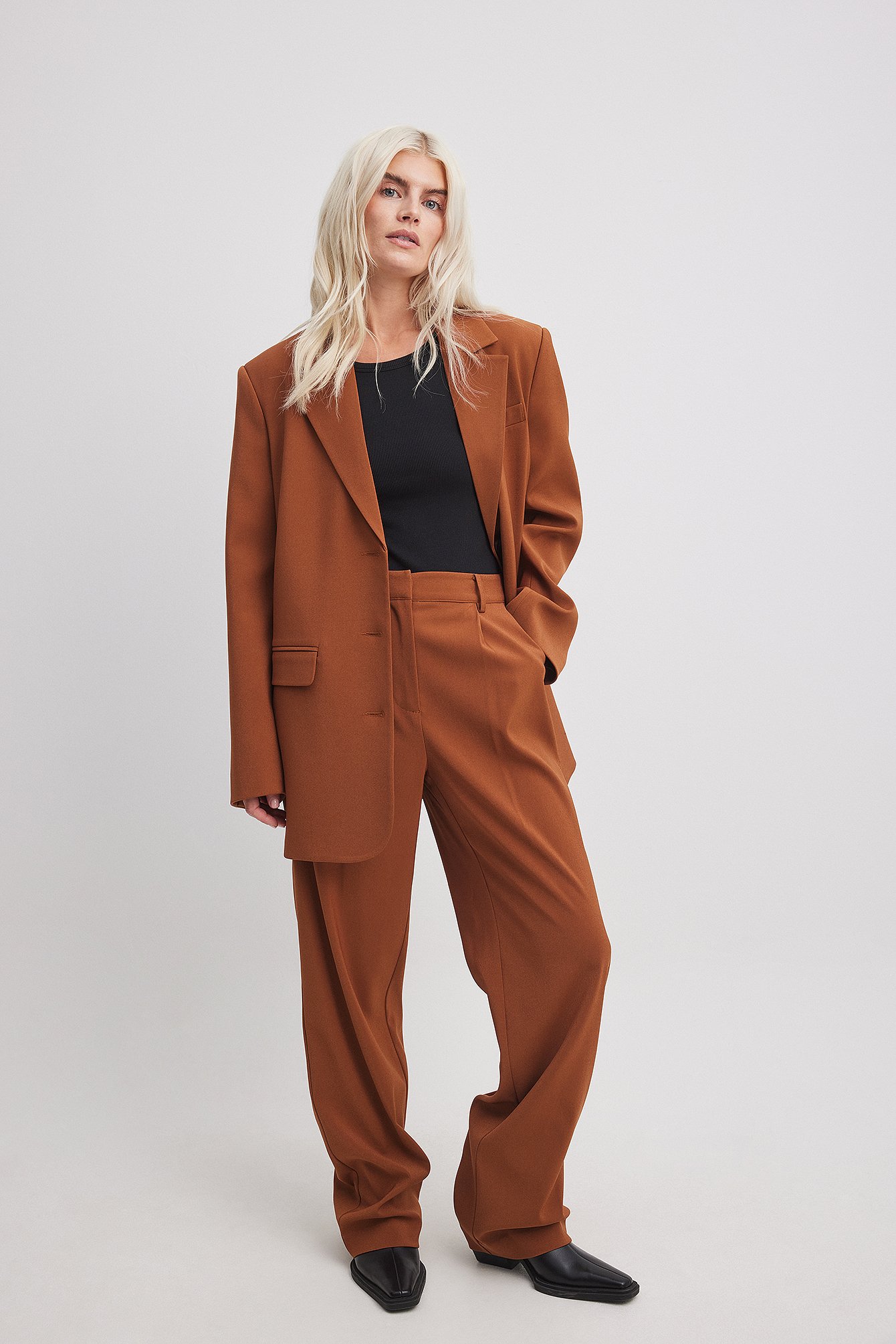 Buy Rust Trousers & Pants for Women by Cover Story Online | Ajio.com