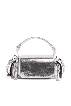 Silver Tasche mit Reißverschlussdetail